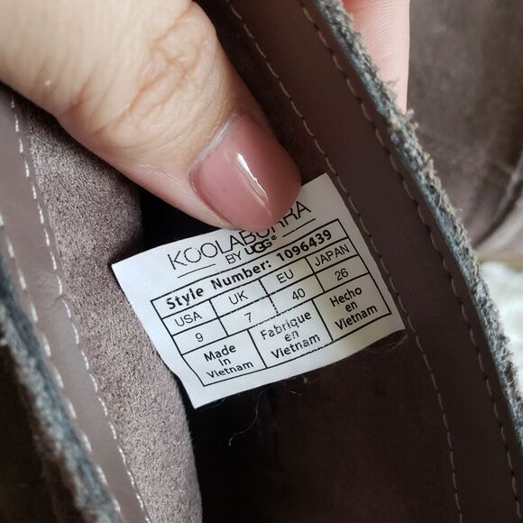 Koolaburra by UGG gray suede lorelei slouch boots - Picture 8 of 9